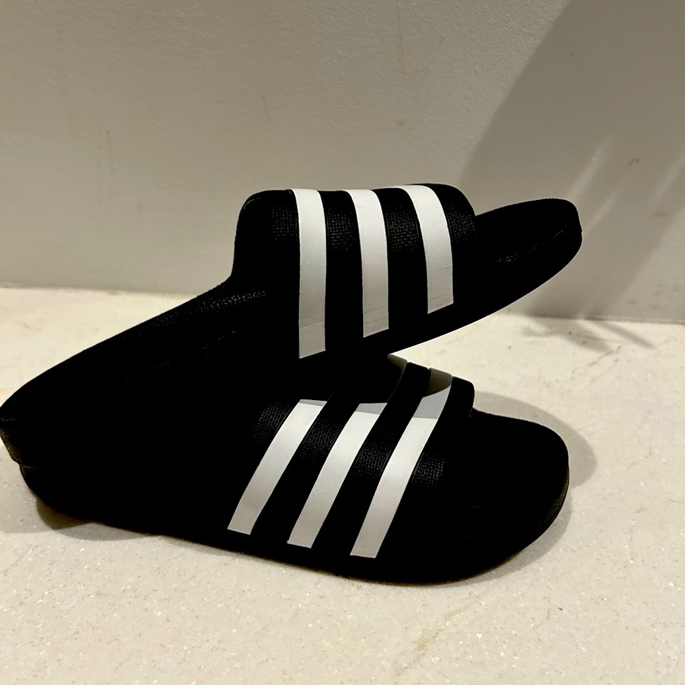 COPY - Adidas slides. New No tags but never worn.